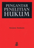 Pengantar Penelitian Hukum