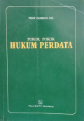 Pokok - Pokok Hukum Perdata